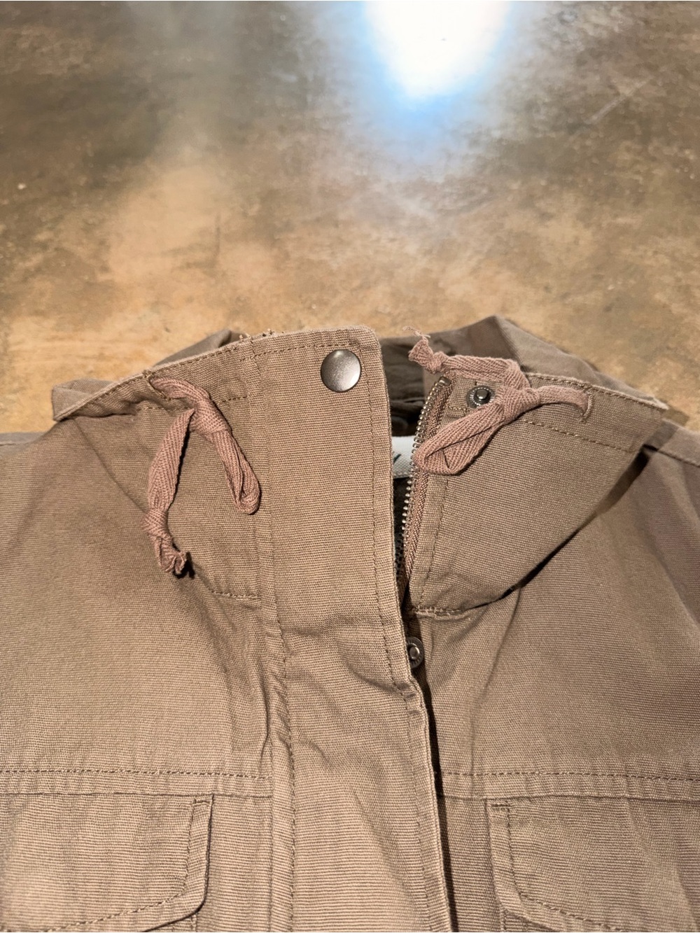 Sebby 100% Cotton Utility Cargo Vest Dark Olive Green Size M - Picture 6 of 11